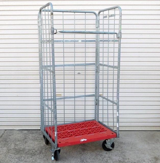 カゴ台車1100×800用中間棚 (アイボリー) | 物流機器の販売・買取・レンタル| 中古物流機器.com - カゴ台車 ・ネスティングラック・メッシュパレット