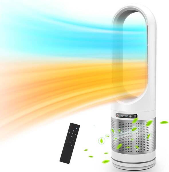 新品未使用送料無料【空気浄化・冷暖兼用】暖房器具 電気ヒーターセラミックファンヒーター 3段温風 20-35°温度設定 100°左右首振り