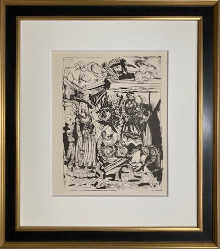 【特価】 ≪ パブロ・ピカソ ≫ リトグラフ【石版画】 BATHSEBA AND CHILD II 1947年 PABLO PICASSO