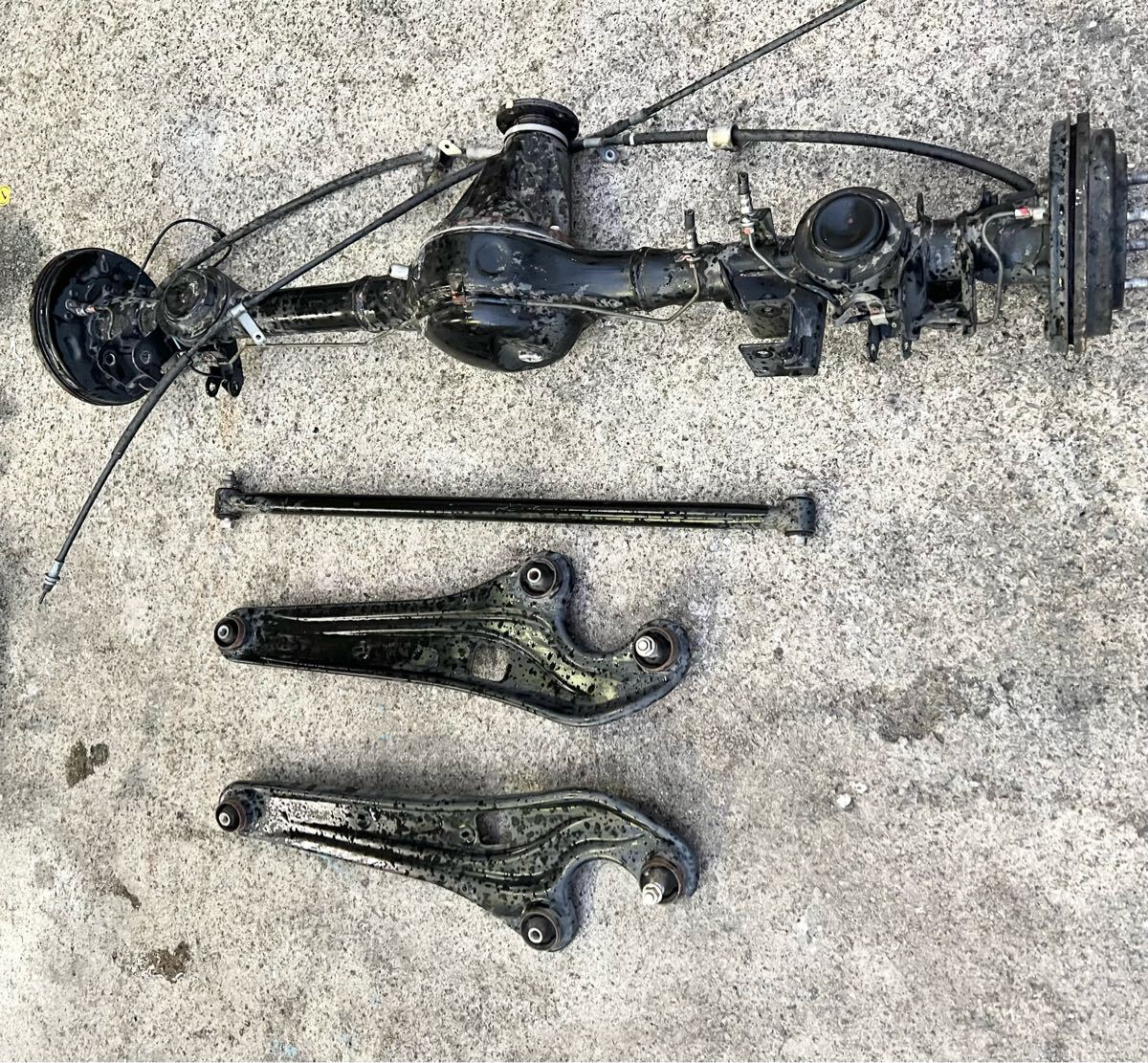 エブリィ DA17V PAリミテッド H28 スズキ RアクスルビームASSY 