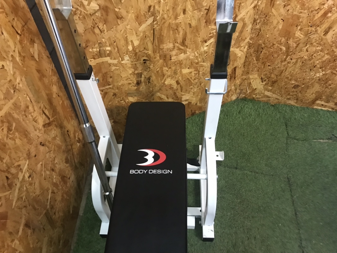 BODY DESIGHN ボディデザイン ベンチプレスセット バーベルシャフト 筋トレ エリア限定 大阪市平野区発 「2849」