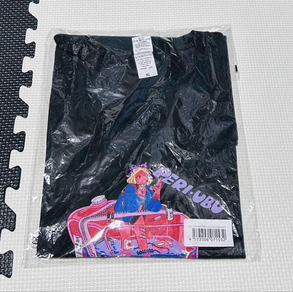 ペリ・ウブ meru コラボ Tシャツ XLサイズ ブラック 新品