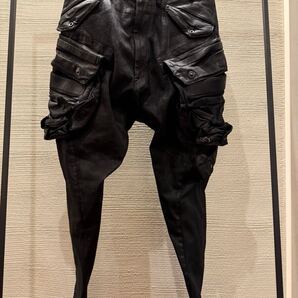 julius coated cargo pants gas mask japanese label ifsixwasnine share spirit kmrii 14th addiction goa rick owens l.g.b. civarize