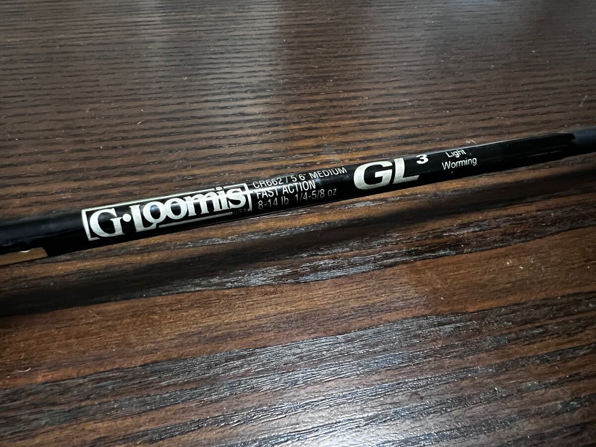 Gルーミス GLX 894C JWR G-Loomis ［ジグ・ワーム用］ - 【バス