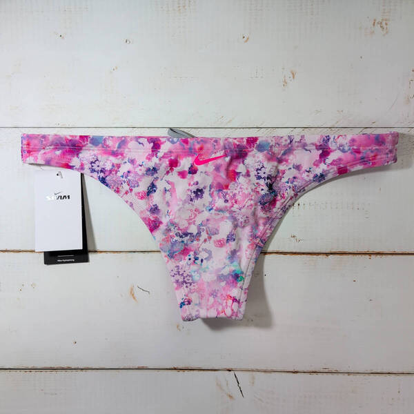 【即決】Nike ナイキ 女性用 ビーチバレー ビキニ ショーツ 水着 ブルマ HYDRASTRONG Wild Berry 海外XL