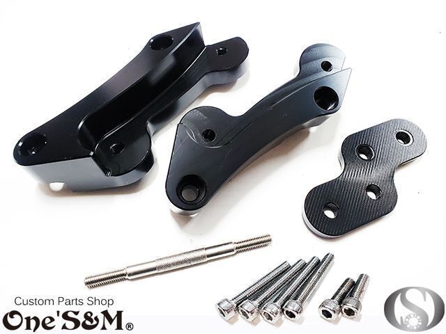 送料込！ 数量限定 CNC アルミジュラルミン削り出し バックステップ CBR400F 専用 - Online Shopping One'S&M®