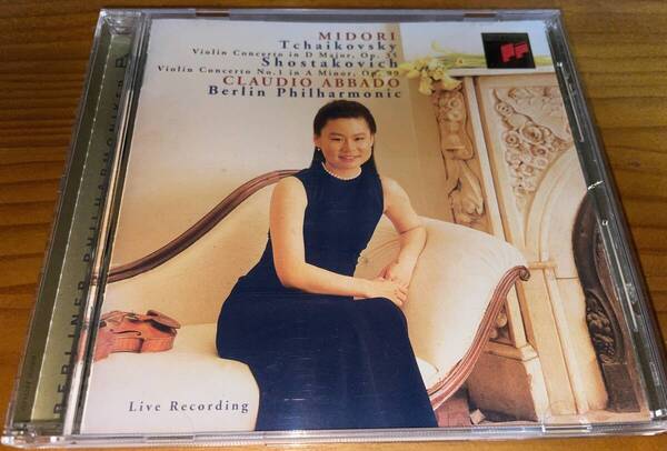 ★MIDORI Berlin Philharmonic Claudio Abbaddo ゴールドCD★