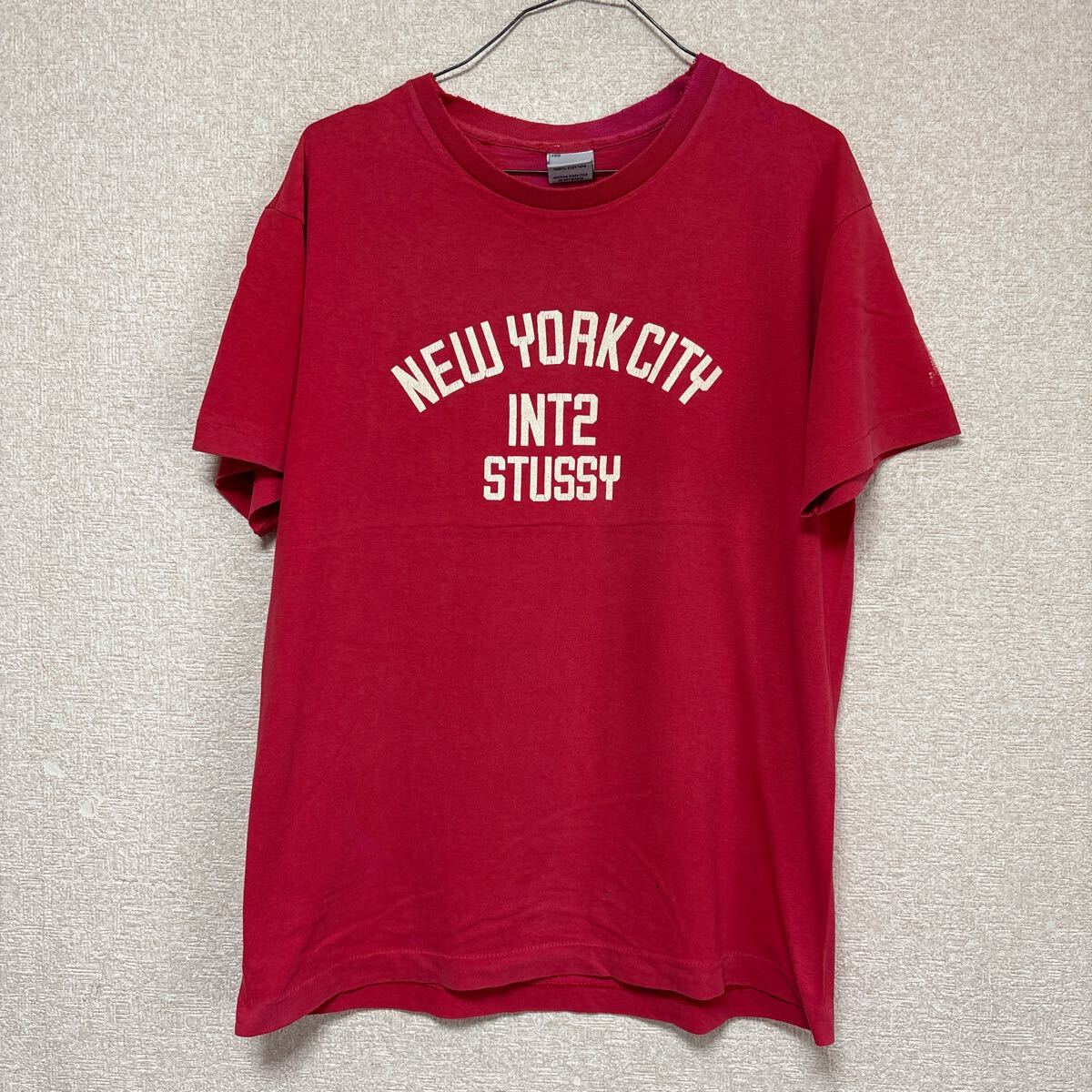 【絶妙フェード感】 USA製 stussy ステューシー ビンテージ Tシャツ M 【絶妙フェード感】 USA製 stussy ステューシー ビンテージ Tシャツ M