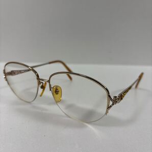 【ケース付き】 高級メガネ FENDI フェンディ ゴールドフレーム 日本製 57口16-140 FE-9979