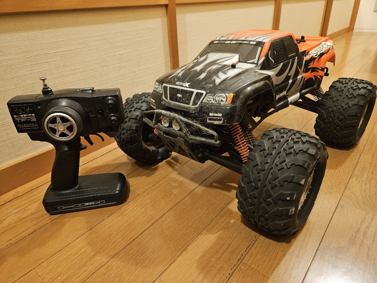 Yahoo!オークション -「hpi サベージ」(完成品(エンジン Yahoo!オークション -「hpi サベージ」(完成品(エンジン
