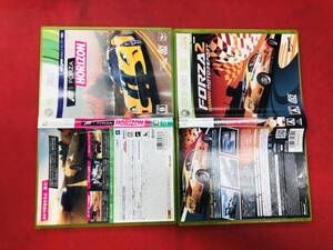 【Xbox360】 Forza Horizon フォルツァ ホライゾン Forza Motorsport2 フォルツァモータースポーツ2 即購入! セット
