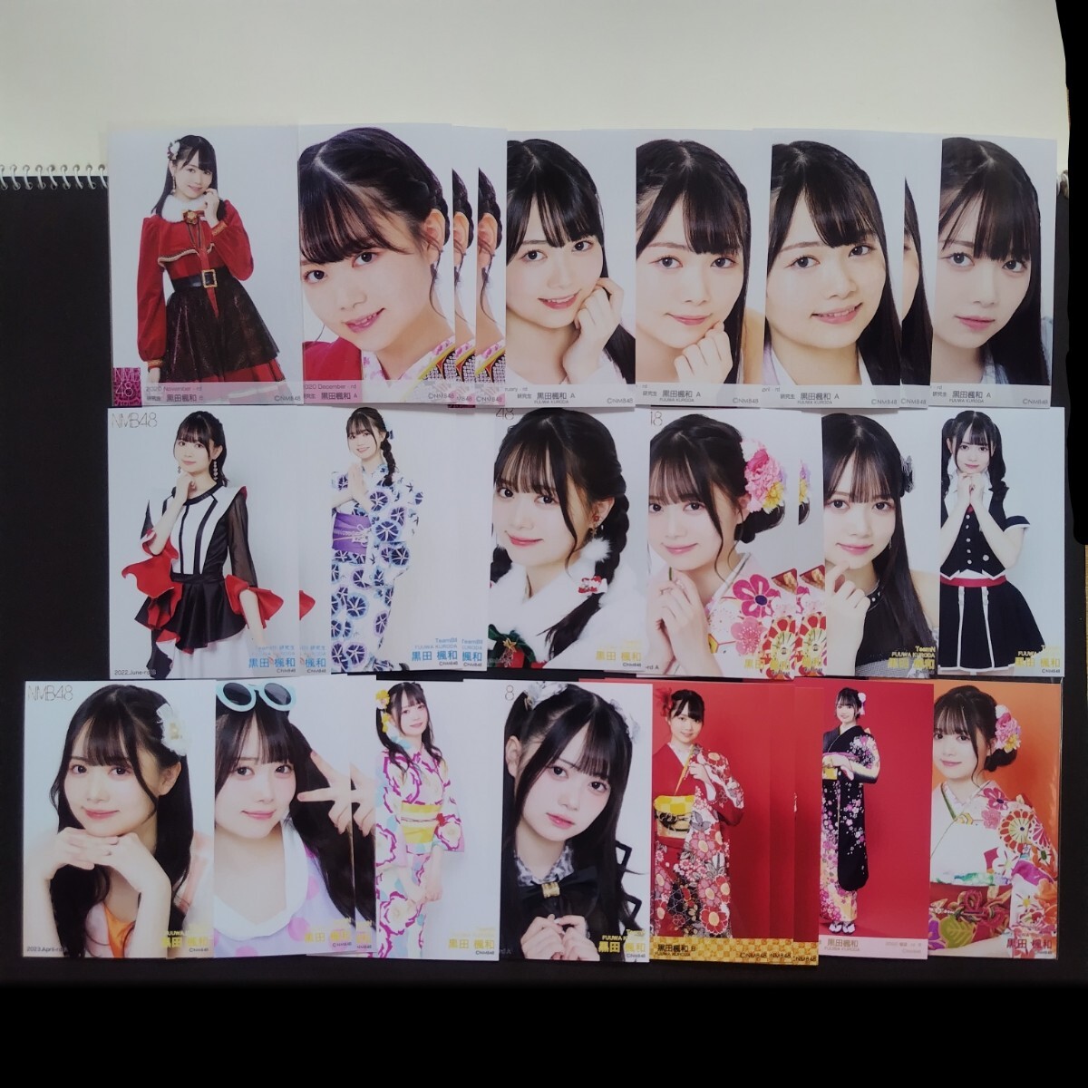 クーポン対象 / NMB48 黒田楓和 生写真 セット 100枚以上