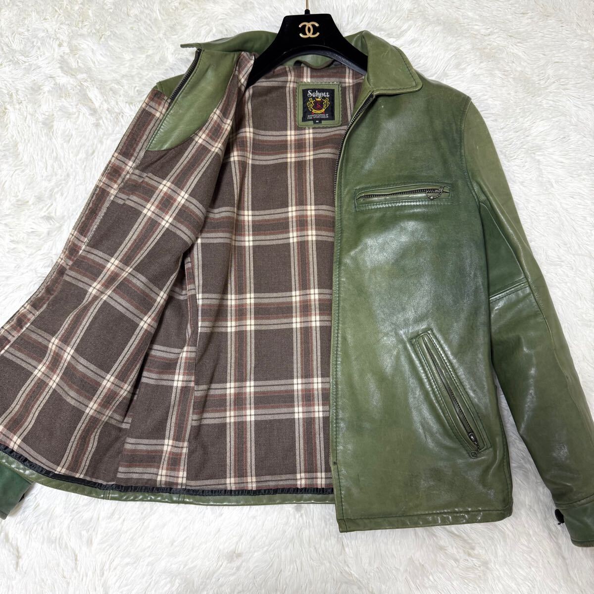 Yahoo!オークション -「schott ライダース グリーン」の落札相場 Yahoo!オークション -「schott ライダース グリーン」の落札相場