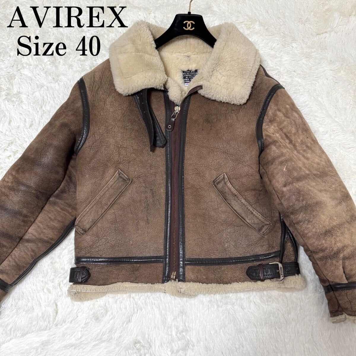 Yahoo!オークション -「avirex b3 40」(40インチ) (フライト Yahoo!オークション -「avirex b3 40」(40インチ) (フライト