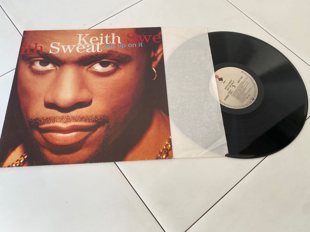 キース・スウェットKeith Sweat 「Get Up On It」LP
