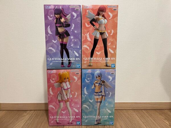 2.5次元の誘惑 GLITTER&GLAMOURS リリエル 天使空挺隊ver. ノキエル アリエル ミリエラ フィギュア 未開封 プライズ 4種セット ニゴリリ