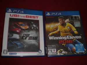 PS4☆ザクルー☆ウイニングイレブン2016☆2枚セット