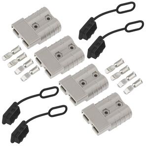【次回入荷なし】GTIWUNG 50A 600V 電源コネクター フォークリフト コネクター バッテリークイックコネクト切断電気プ