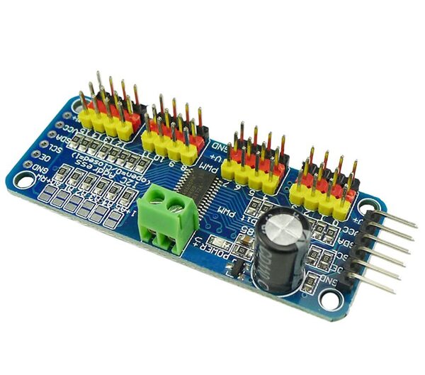 【売り切り商品】PCA9685 16チャンネル 12-ビット PWM Servo モーター KKHMF ドライバー IIC モジュ