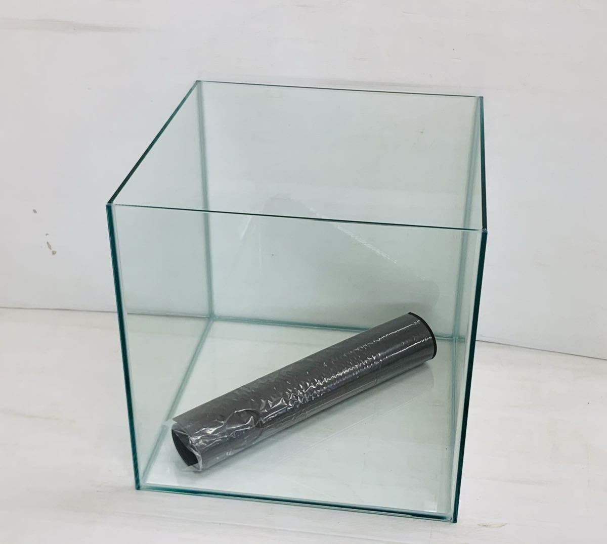 オールガラス450キューブ水槽（450×450×450）クリア 未使用品