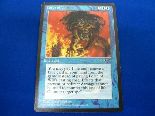 Yahoo!オークション -「mtg force of will」の落札相場・落札価格 Yahoo!オークション -「mtg force of will」の落札相場・落札価格