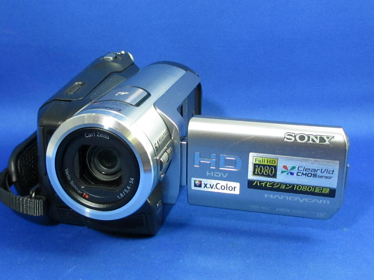 【ジャンク品】 SONY ソニー HDR-HC7 ハイビジョン ビデオカメラ Yahoo!オークション -「sony hdr-hc7」(デジタルビデオカメラ