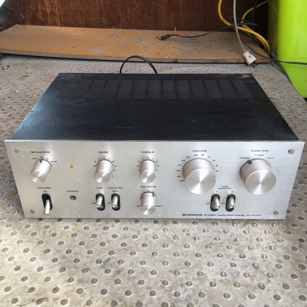 PIONEER SA-6700 75年製 プリメインアンプ 確実 ステレオアンプ PIONEER SA-6700 75年製 プリメインアンプ 確実 ステレオアンプ