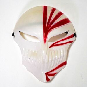 マスク bleach ブリーチ お面 黒崎一護 赤 ホロウ化 【2個セット】コスプレ 仮面 道具 小道具 くろさきいちご