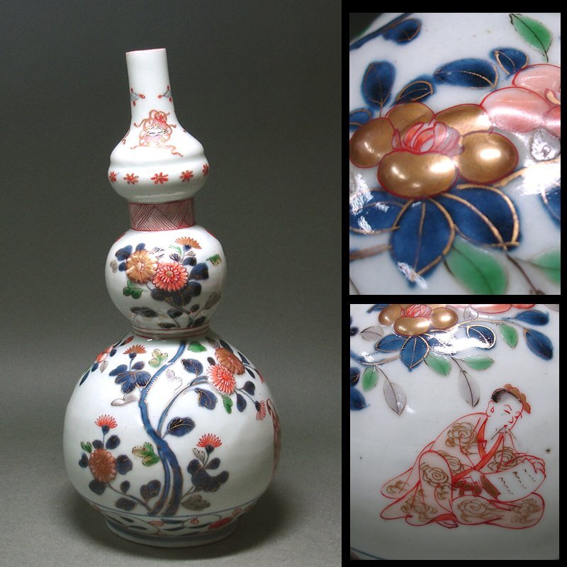 Yahoo!オークション -「古伊万里 徳利」(色絵) (伊万里、有田)の