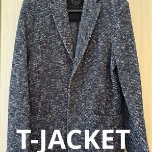 新品 ティージャケットT-JACKET メンズニットジャケット テーラードジャケット イタリア ROBERT CAVANI