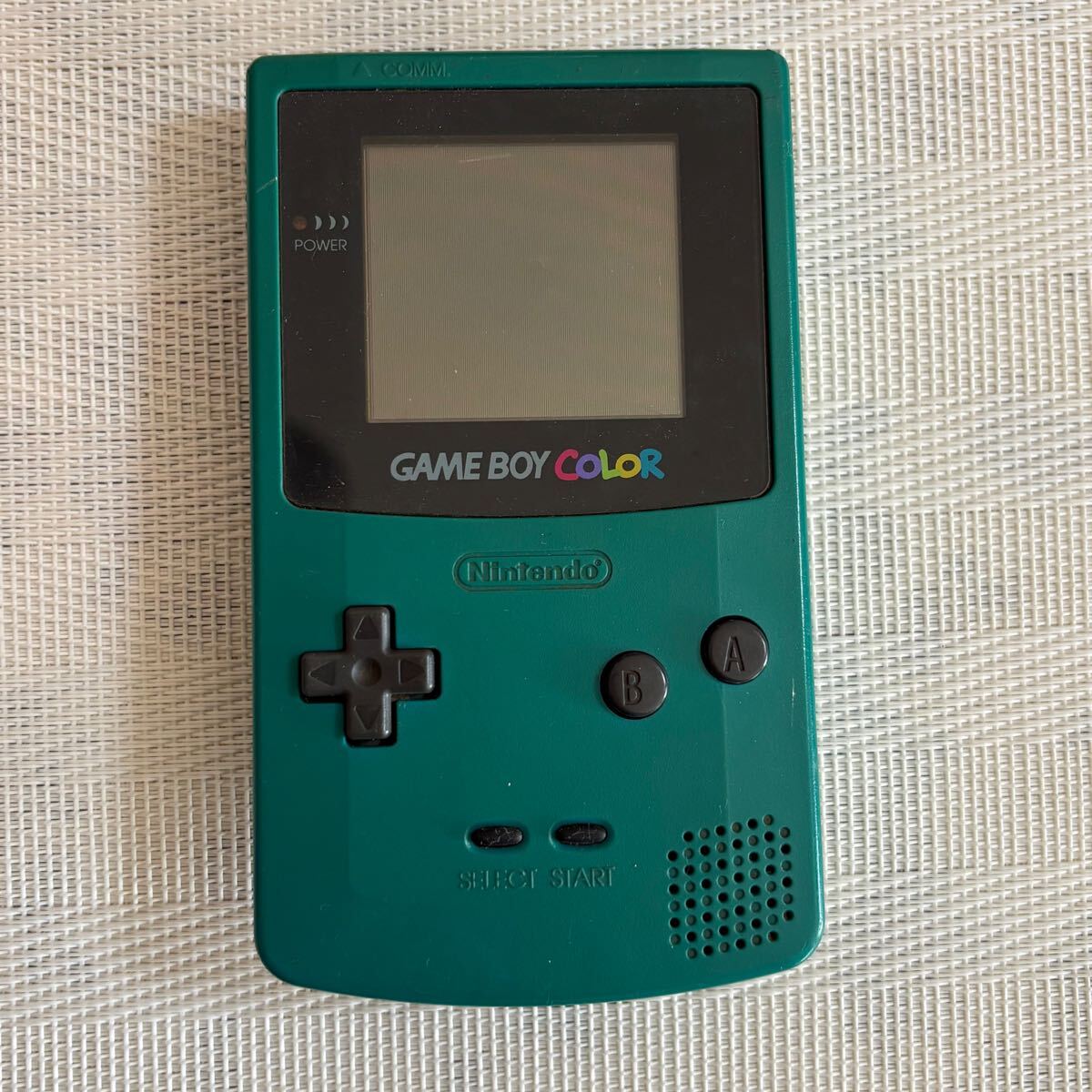 ニンテンドー ゲームボーイカラー 本体 青緑 GAMEBOY - メルカリ