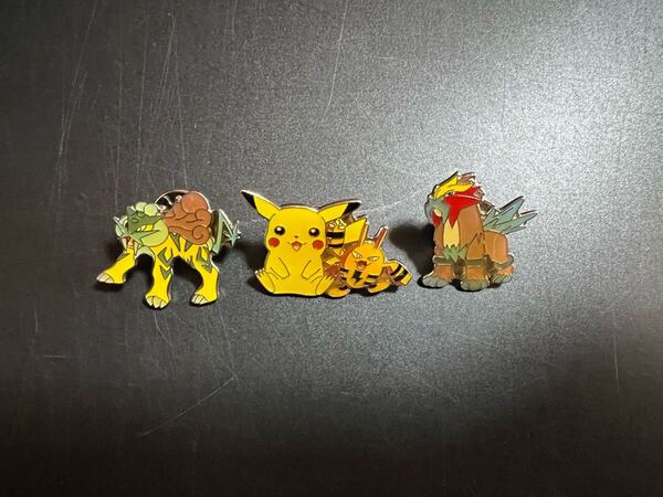02 ポケモン ピンバッジ 3個セット