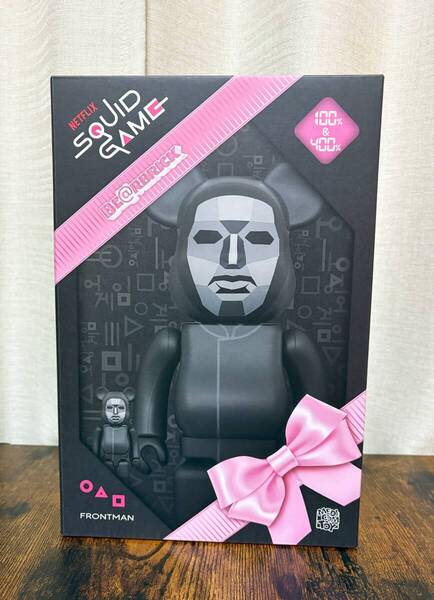 ベアブリック BE@RBRICK SQUID GAME イカゲーム FRONTMAN 100% & 400% メディコムトイ