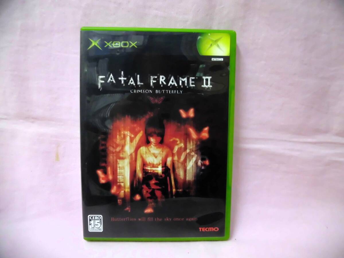 フェイタルフレイム2クリムゾンバタフライ【中古美品・xbox日本版 フェイタルフレイム2クリムゾンバタフライ【中古美品・xbox日本