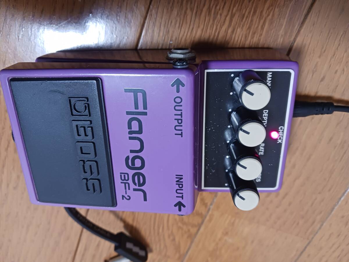 中古】 フランジャー BOSS BF-2 Flanger Made in Japan ボス ギターエフェクター([USED]  激しくアクの強いジェットサウンド) | web総合楽器店 chuya-online.com