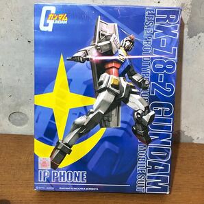 【即決/送料無料】RX-78-2 GUNDAM IP PHONE ガンダム パソコン用ヘッドフォンマイク 未使用
