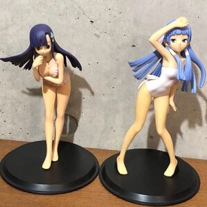 【即決/送料無料】かんなぎ ナギ&ざんげちゃん水着フィギュアまとめ売り かんなぎグッズ 中古