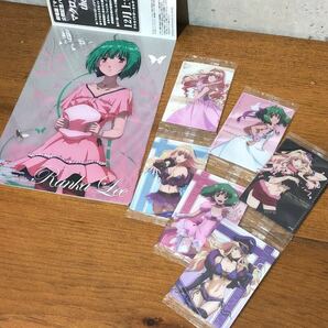 【即決/送料無料】MACROSS マクロスF 劇場版ビジュアルアートブロマイドジャンボカードダス&スペシャルカード6枚コンプリートセット 美品