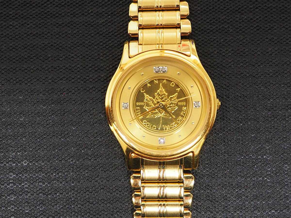 Yahoo!オークション -「メイプルリーフ 時計」(エルジン) (あ行 Yahoo!オークション -「メイプルリーフ 時計」(エルジン) (あ行