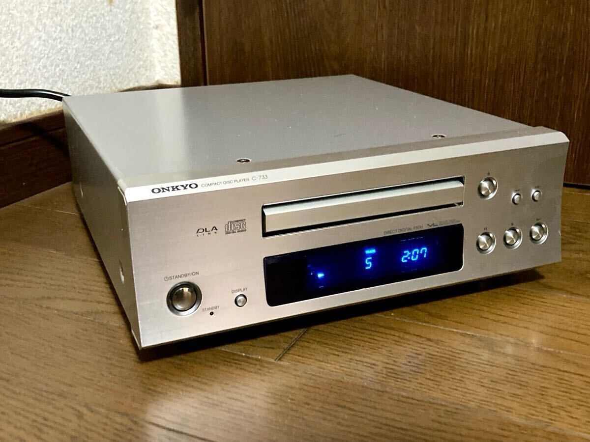 Yahoo!オークション -「onkyo c-733」(CDデッキ) (オーディオ Yahoo!オークション -「onkyo c-733」(CDデッキ) (オーディオ