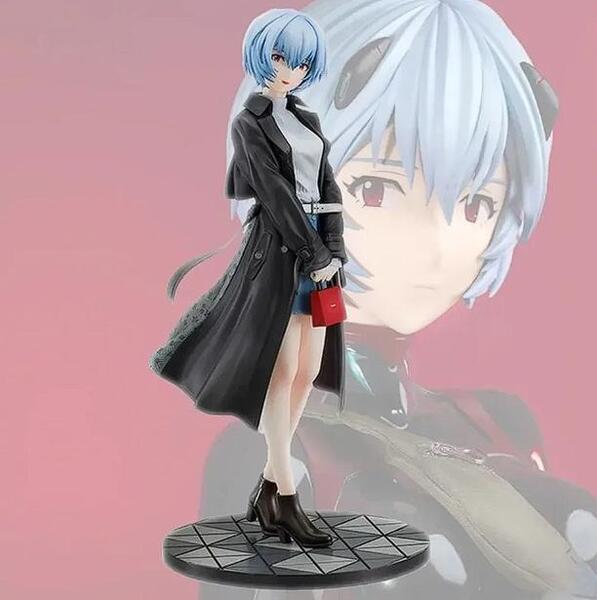 新品・即日発送 綾波レイ エヴァンゲリオン フィギュア 約18㎝ 海外製