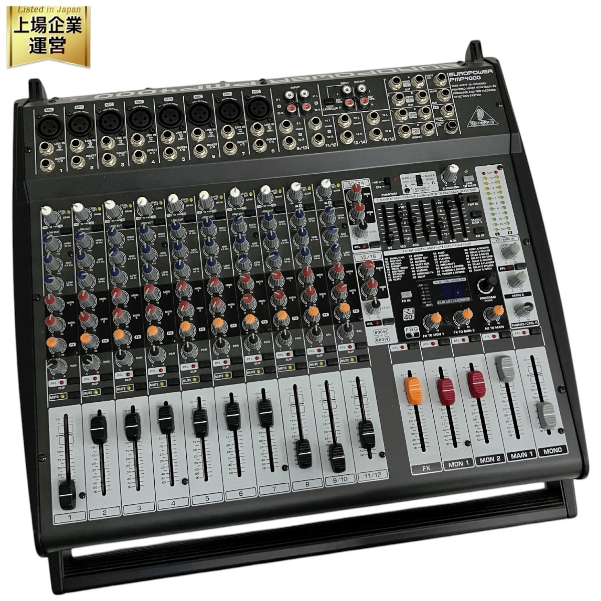 Yahoo!オークション -「behringer pmp4000」(楽器、器材) の落札 Yahoo!オークション -「behringer pmp4000」(楽器、器材) の落札