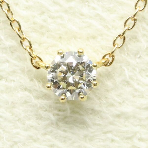 アーカー ソルティア ネックレス K18 0.15ct ダイヤ/24-1734
