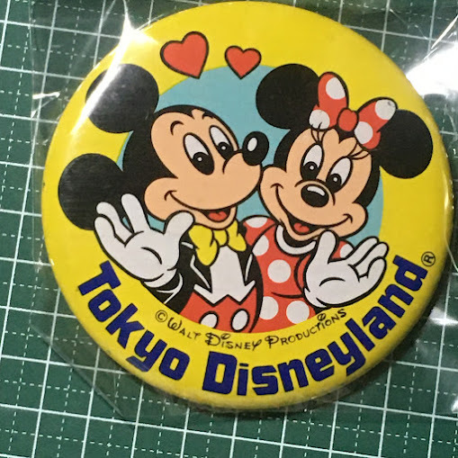 未使用 ディズニーランド TDL 開園年 1983年 ミニー ハンカチ レア 激レア ディズニーランド ハンカチ 開園当時 ミッキー ミニー