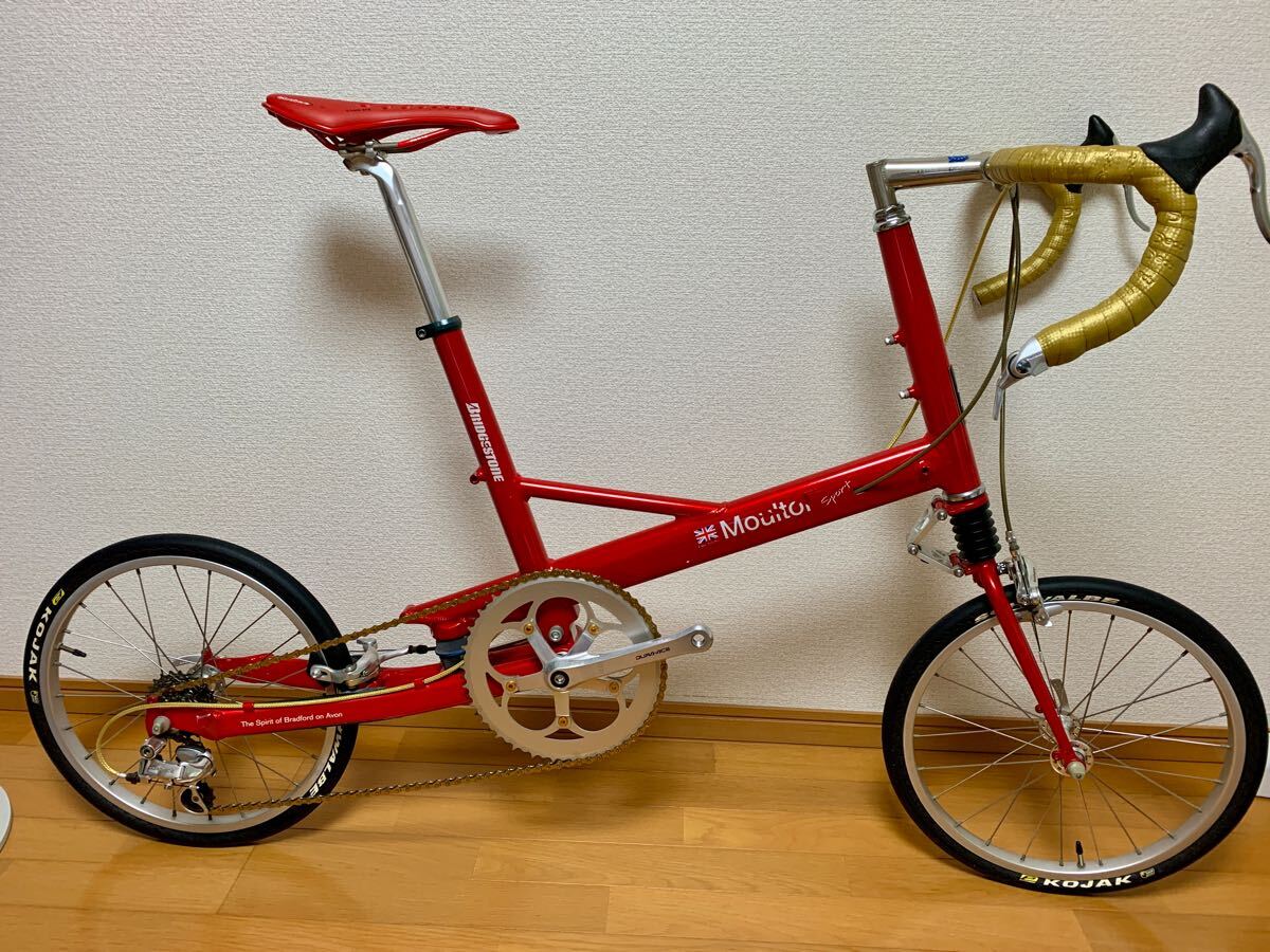 初代BSモールトン（Bridgestone Moulton）純正サドル 中古美品