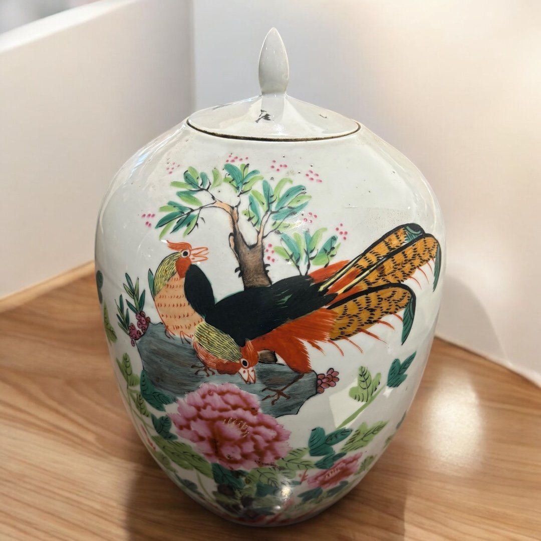 Yahoo!オークション -「中国美術 壺」(色絵磁器) (骨董陶磁器 Yahoo!オークション -「中国美術 壺」(色絵磁器) (骨董陶磁器