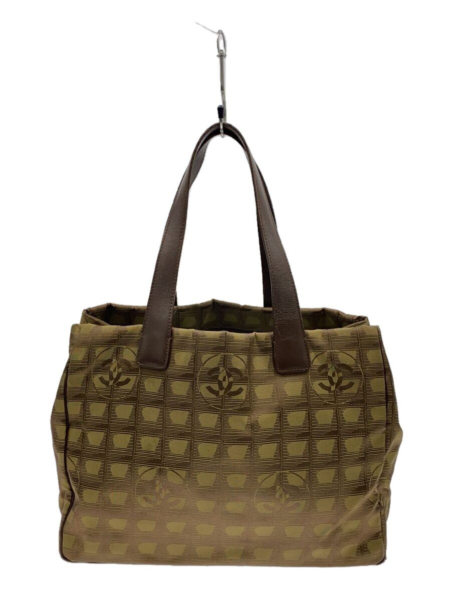 CHANEL◆トートバッグ/ナイロン/CML