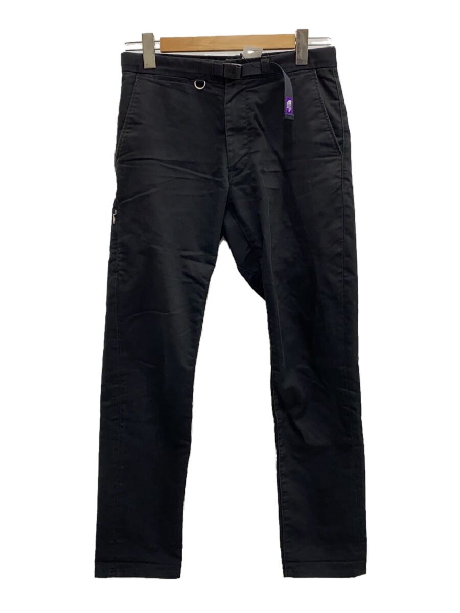 THE NORTH FACE PURPLE LABEL◆STRETCH TWILL TAPERED PANTS_ストレッチツイルテーパードパンツ/30/コットン/BLK///