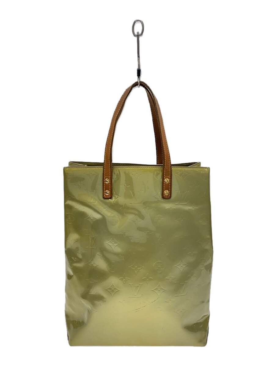 LOUIS VUITTON◆リードMM_モノグラム・ヴェルニ_GRY/エナメル/GRY//