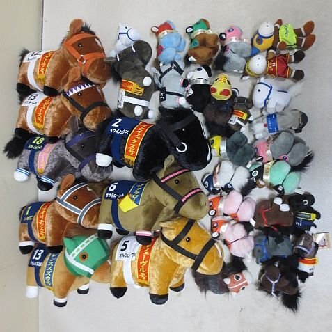 Yahoo!オークション -「競馬 ぬいぐるみ セット」(ぬいぐるみ Yahoo!オークション -「競馬 ぬいぐるみ セット」(ぬいぐるみ
